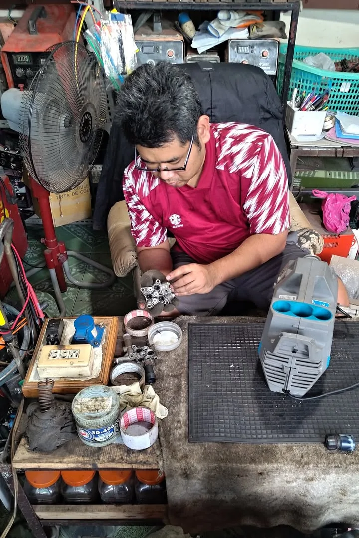 ประกอบเครื่องฉีดน้ำแรงดันสูง Zinsano — ทีละขั้นตอน